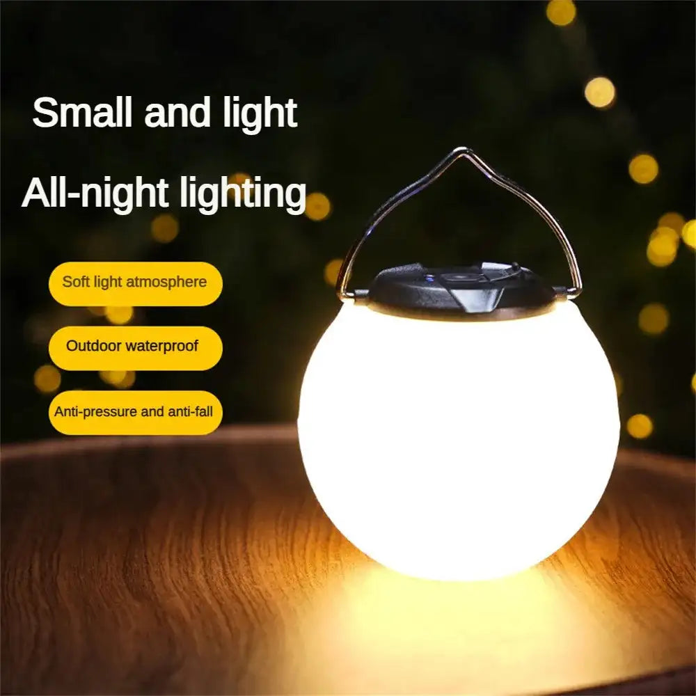 7200mAh Portable Emergency Night Market Light LED Tent Light Rechargeable Lantern Outdoor Camping Bulb Lamp Flashlight Home - Lootquake