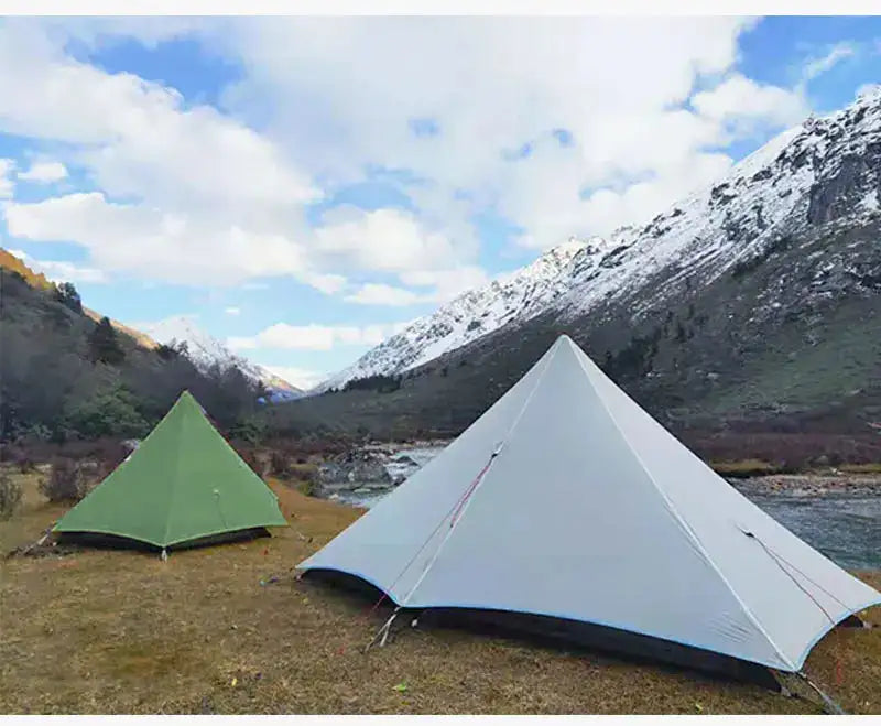 3F UL Gear Lanshan1 Ultralight Tent 3/4 Season Portable Backpacking Tent for 1p Double Layer Tent for Camping, Climbing, Hiking - Lootquake