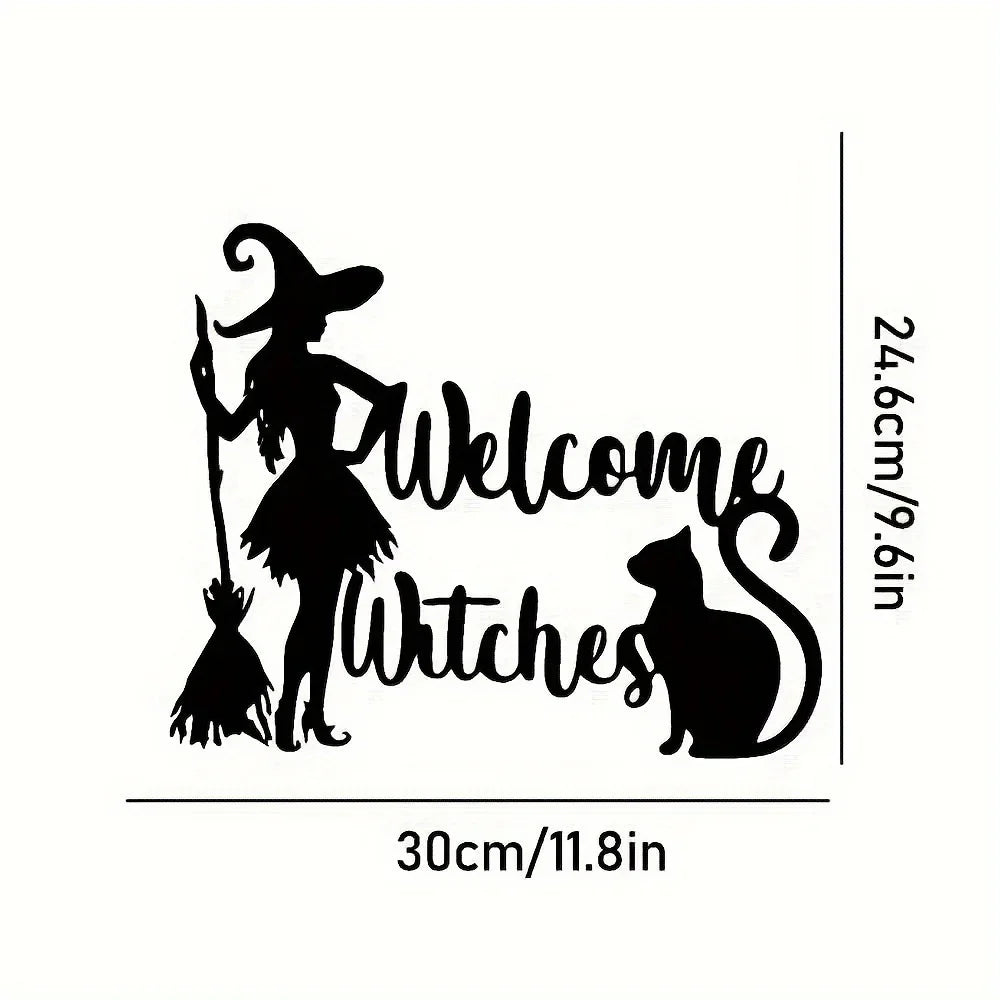 Halloween Metal Wall Art Decor
