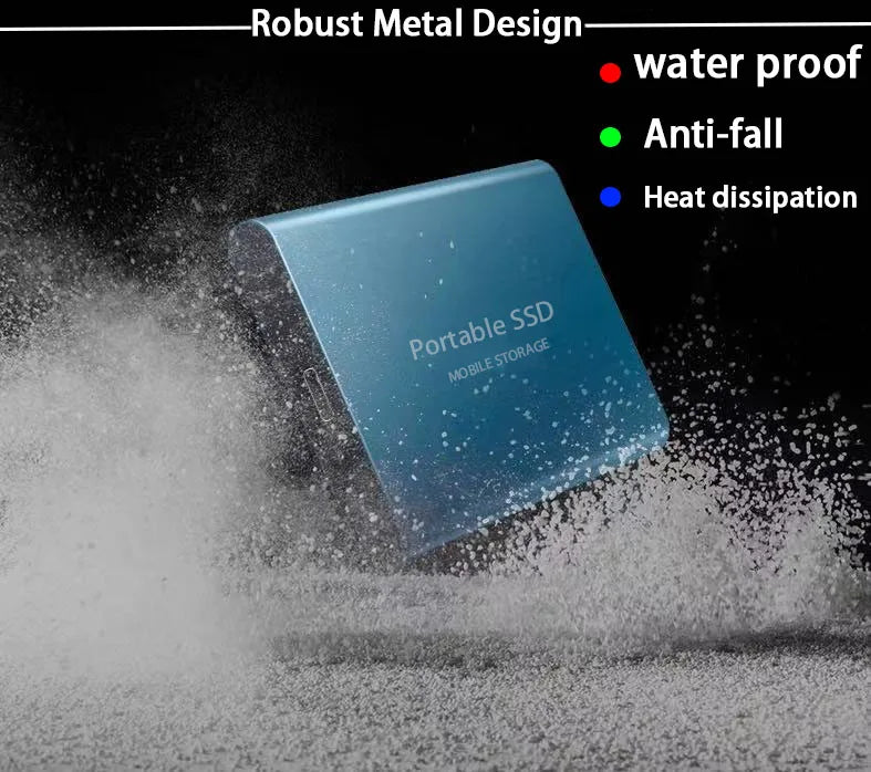 1.8" disco duro externo USB 3.0 Type C ssd external hard drive 500GB 1TB 2TB for laptops Desktop