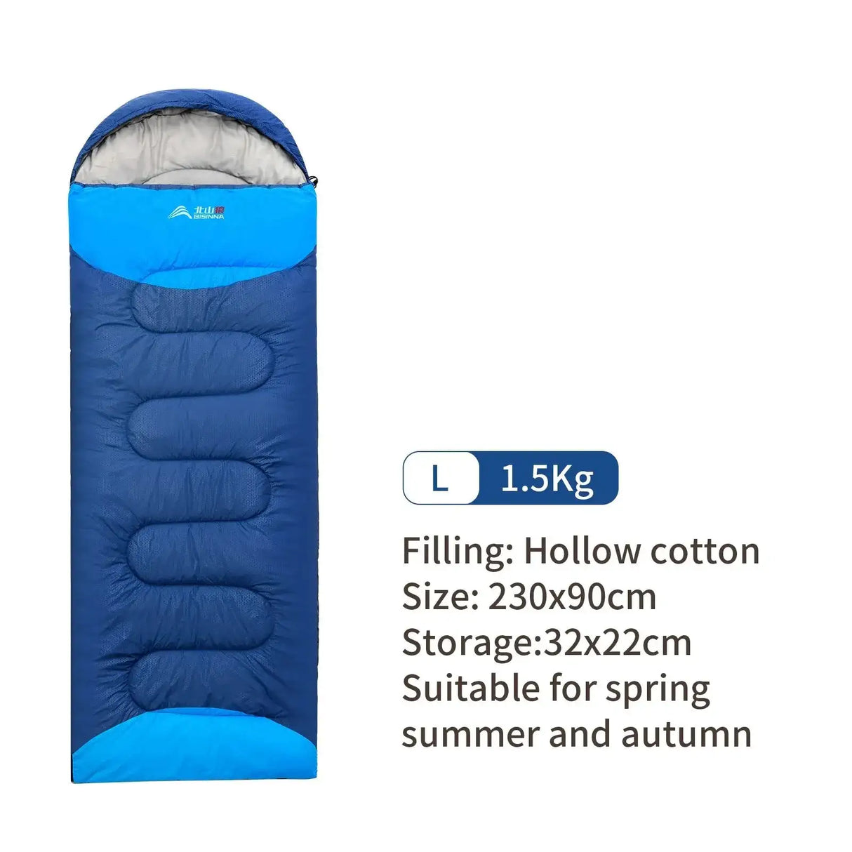 BISINNA Camping Sleeping Bag Ultralight Waterproof Winter Warm Envelope Backpacking Sleeping Bags for Outdoor Traveling Hiking - Lootquake