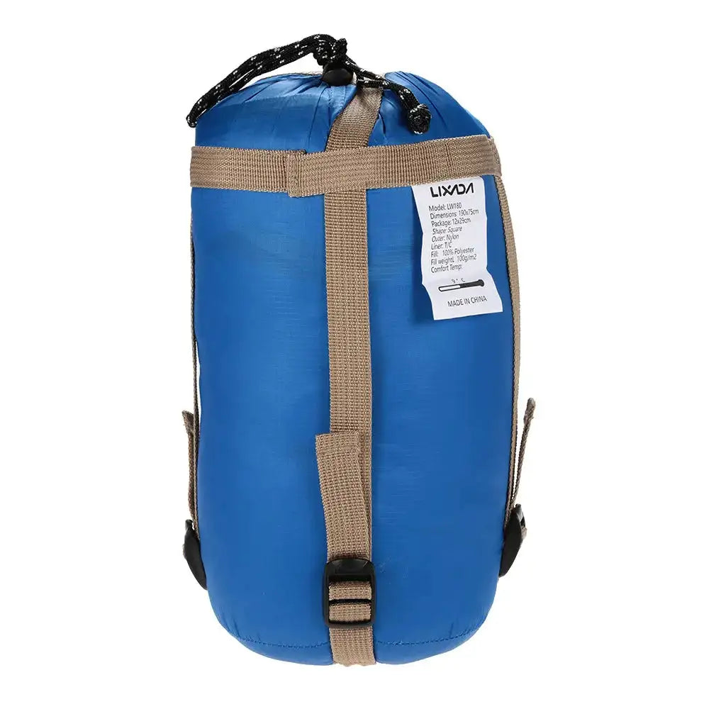 Saco de dormir portátil para exteriores Lixada de 190 x 75 cm, para acampar, viajar, senderismo, multifunción, ultraligero, 680 g, para mochileros.