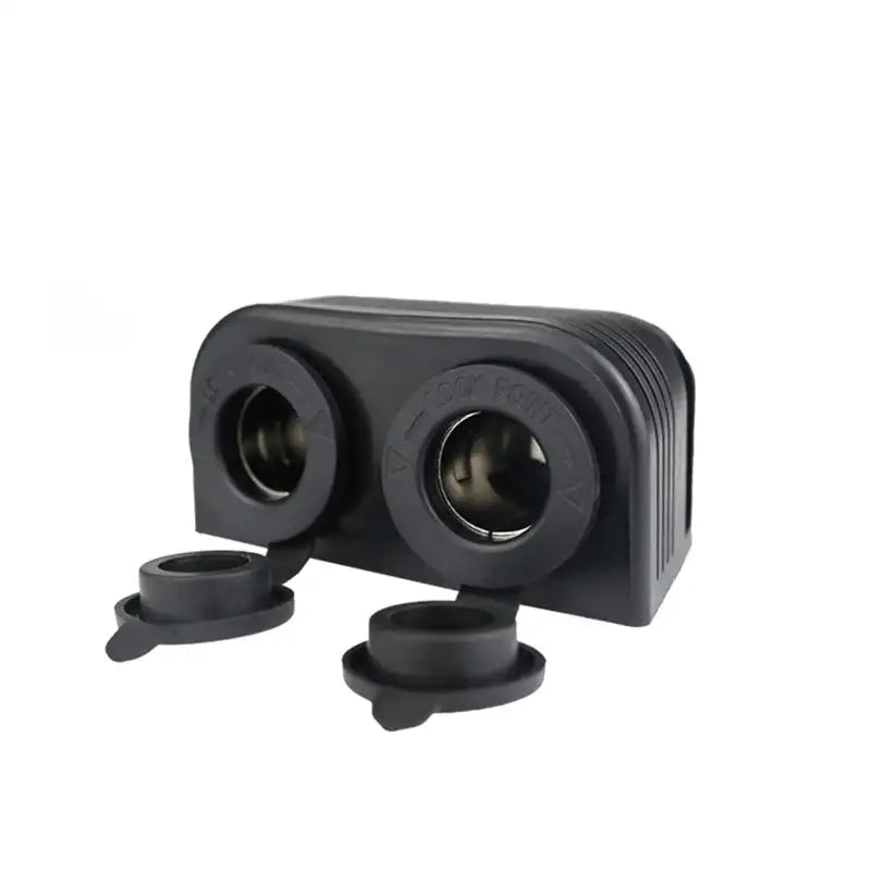 3 In 1 Tent Type 12-24V Cigarette Lighter Power Sockets Combination Automotive Accessory Outlet for Car Rv Truck Marine Boat - Lootquake