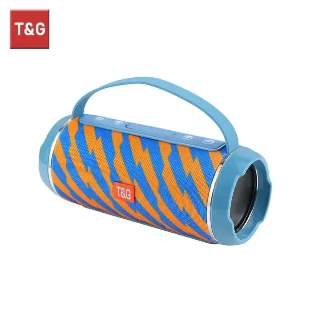 Altavoz Bluetooth TG116c TWS inalámbrico, potente, portátil, para exteriores, subwoofer impermeable, sonido estéreo 3D, llamadas manos libres.