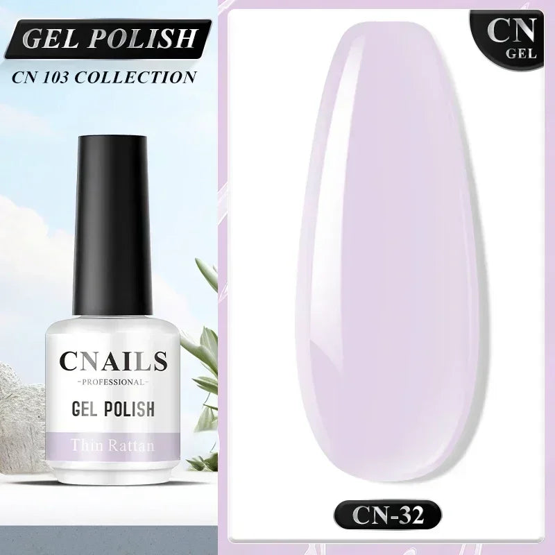 Esmalte de uñas CNails sin necesidad de limpiar, capa superior de gel transparente, capa base de gel, barniz de secado rápido, capa superior UV/LED, accesorios para decoración de uñas, esmalte de uñas mate