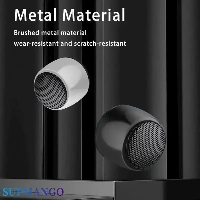 Mini altavoz Bluetooth 3D HIFI estéreo envolvente altavoz inalámbrico reproductor de música altavoz USB portátil para exteriores micrófono incorporado