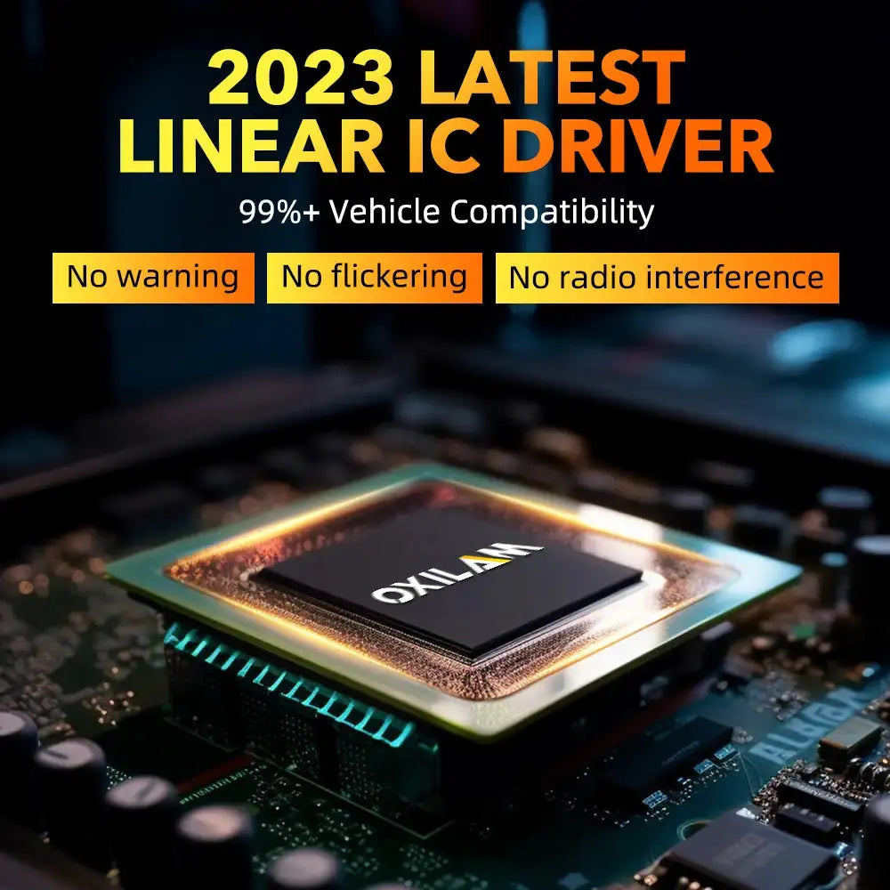 OXILAM 2Pcs 22000LM 120W H7 LED Headlamp Canbus For Chevrolet Fiat Lada Volvo Hyundai Citroen Lexus Suzuki Best Led H7 Light - Lootquake