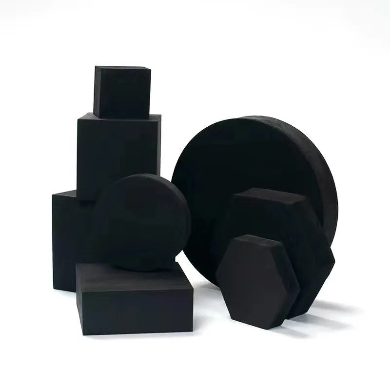 Lot de 8 formes en mousse rigide pour maquillage, accessoires de prise de vue en studio, cubes géométriques, cosmétiques pour rouge à lèvres, accessoires de photographie