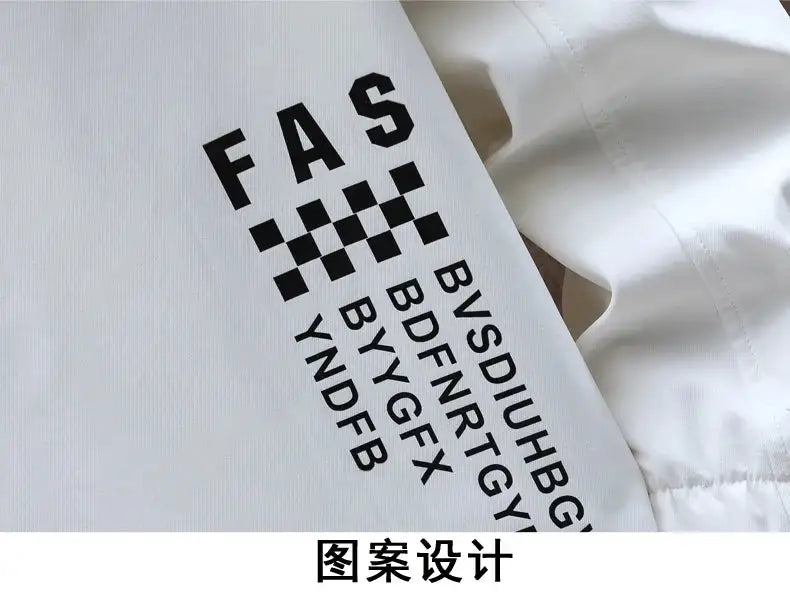 Autumn trend Hoodie Jackets Men Windbreaker Jacket Hip Hop Solid Color Outdoor Sports Hooded Coats Men Clothing - Lootquake