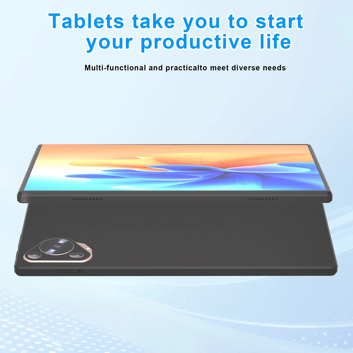 Tablette haute performance Pad 9 Pro 10,1 pouces 2K plein écran 16 Go + 1 To Snapdragon 8 Gen2 Android 13 24MP + 48MP