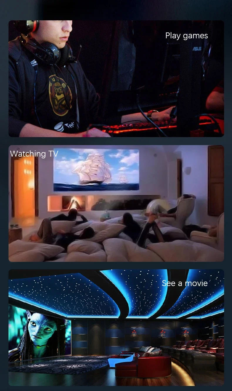 Barre de son sans fil Bluetooth pour jeux vidéo, USB, stéréo 3D, caisson de basses, FM, horloge, barre de son intérieure, haut-parleur pour ordinateur, offre spéciale