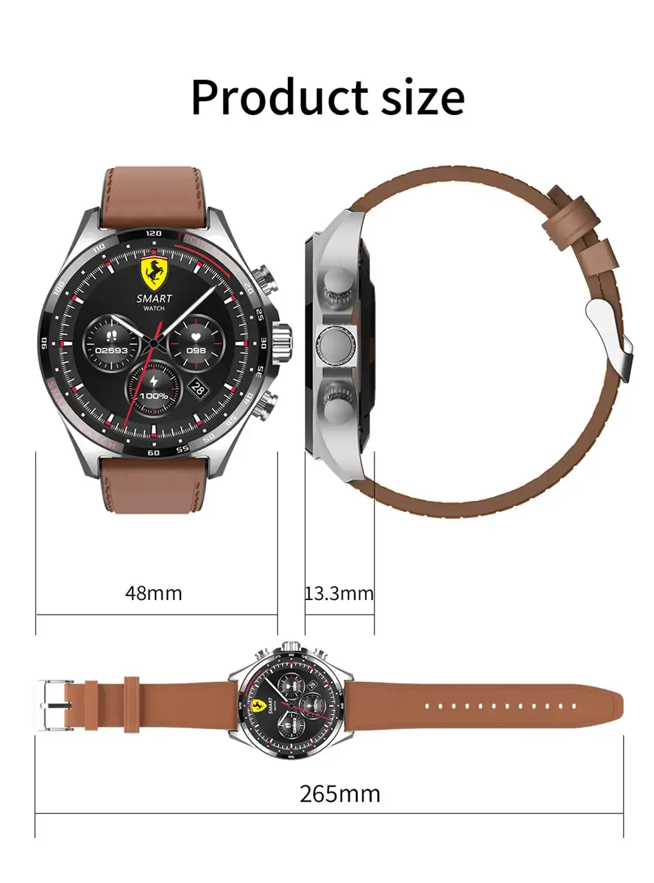 2024 New Outdoor Sports GPS Smart Watch Men Bluetooth Call HD Smartwatch Health Monitoring Compass IP68 Waterproof Watches Men - Lootquake