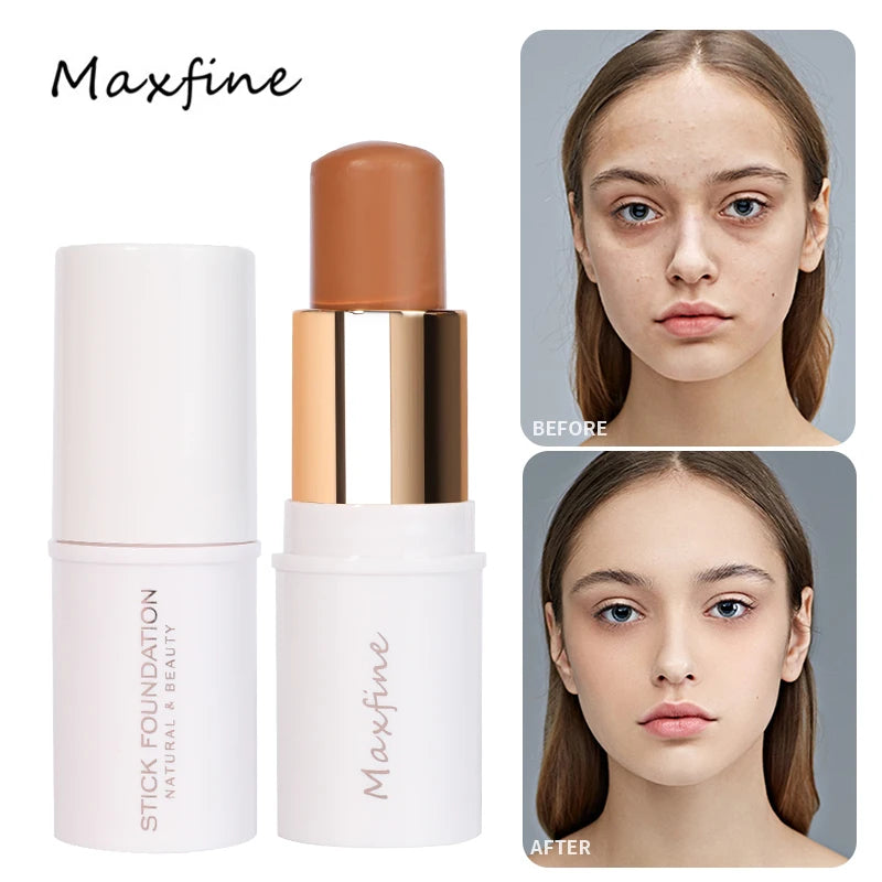 Fond de teint en stick - une formule crème mate naturelle, durable et miscible - sans cruauté et cadeau parfait pour la Saint-Valentin pour les femmes.