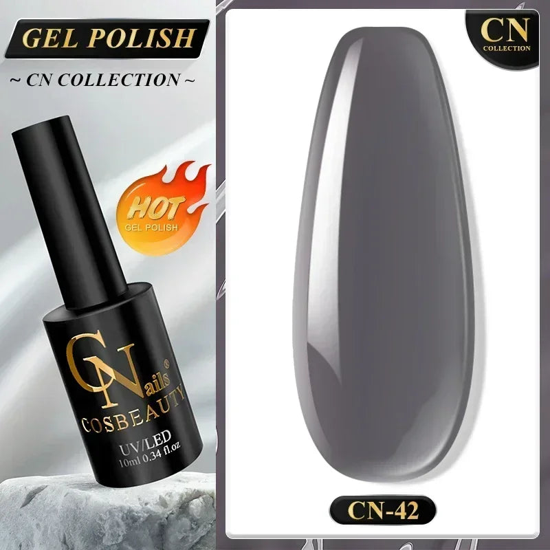 Esmalte de uñas CNails sin necesidad de limpiar, capa superior de gel transparente, capa base de gel, barniz de secado rápido, capa superior UV/LED, accesorios para decoración de uñas, esmalte de uñas mate