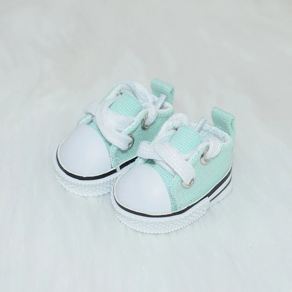 Labubu 17cm Cotton Dolls Shoes Toys Casual Sports Shoes Dolls Accessories for Labubu Outfits