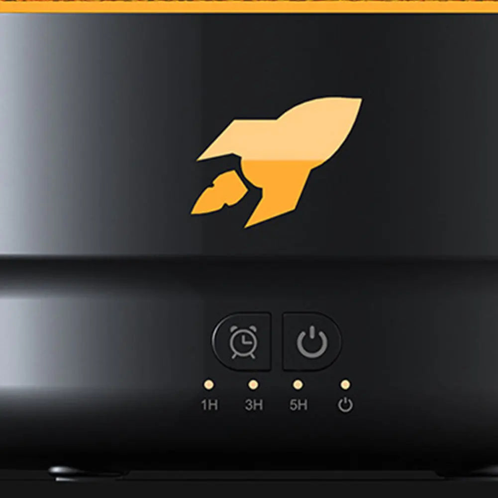 Volcanic Crack Light Cannons Humidifier Essential Oil Diffuser Cannon Blast Turret Aromatherapy Humidifier Aromatherapy Diffuser