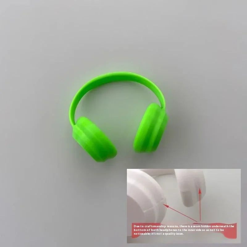 Casque Labubu mignon pour Labubu I II Mini peluche poupée casque décoration mode bricolage poupée accessoires cadeau