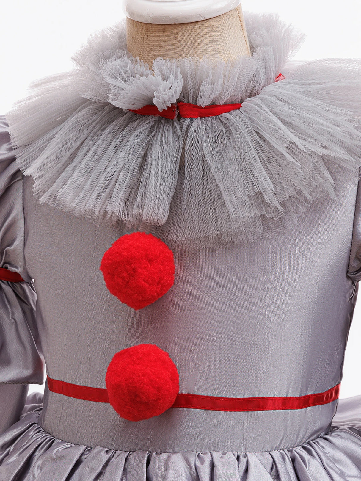 Disfraz de payaso aterrador para niños, disfraz aterrador para niñas, disfraces de Halloween