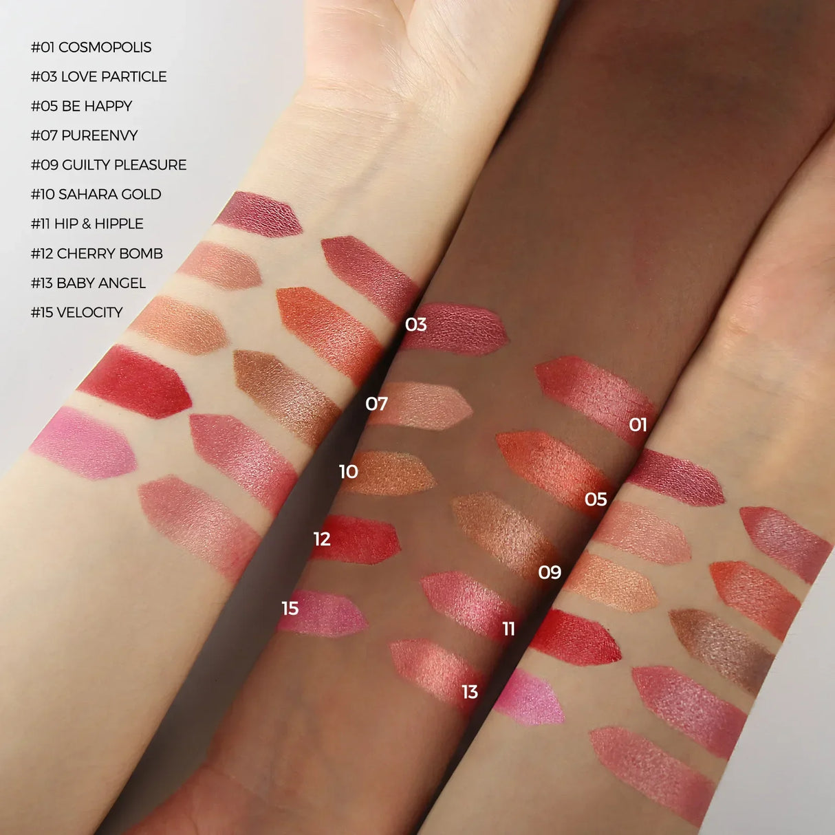 Fine Glitter Lipstick, Quicksand Gold Lipstick Non-sticky Non-fading Lipstick Pearlescent Long-lasting Silky Mermaid Lipstick