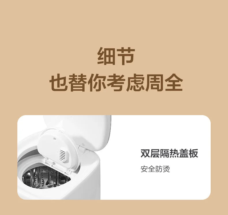 Mini machine à laver portable entièrement automatique, séchage domestique intégré pour sous-vêtements