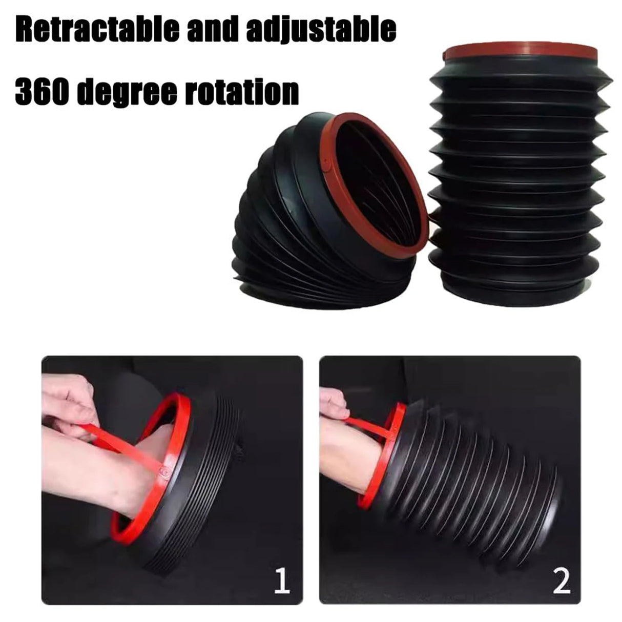 Contenedor de basura portátil para coche, telescópico, para paraguas mojados, refrigerios y basura.