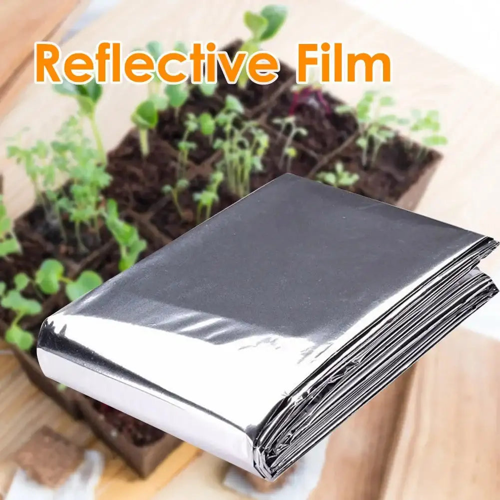2-30pc Garden Wall Mylar Film Highly Reflective Films for Grow Tent Room Garden Greenhouse Covering Foil Sheets 210x120cm - Lootquake