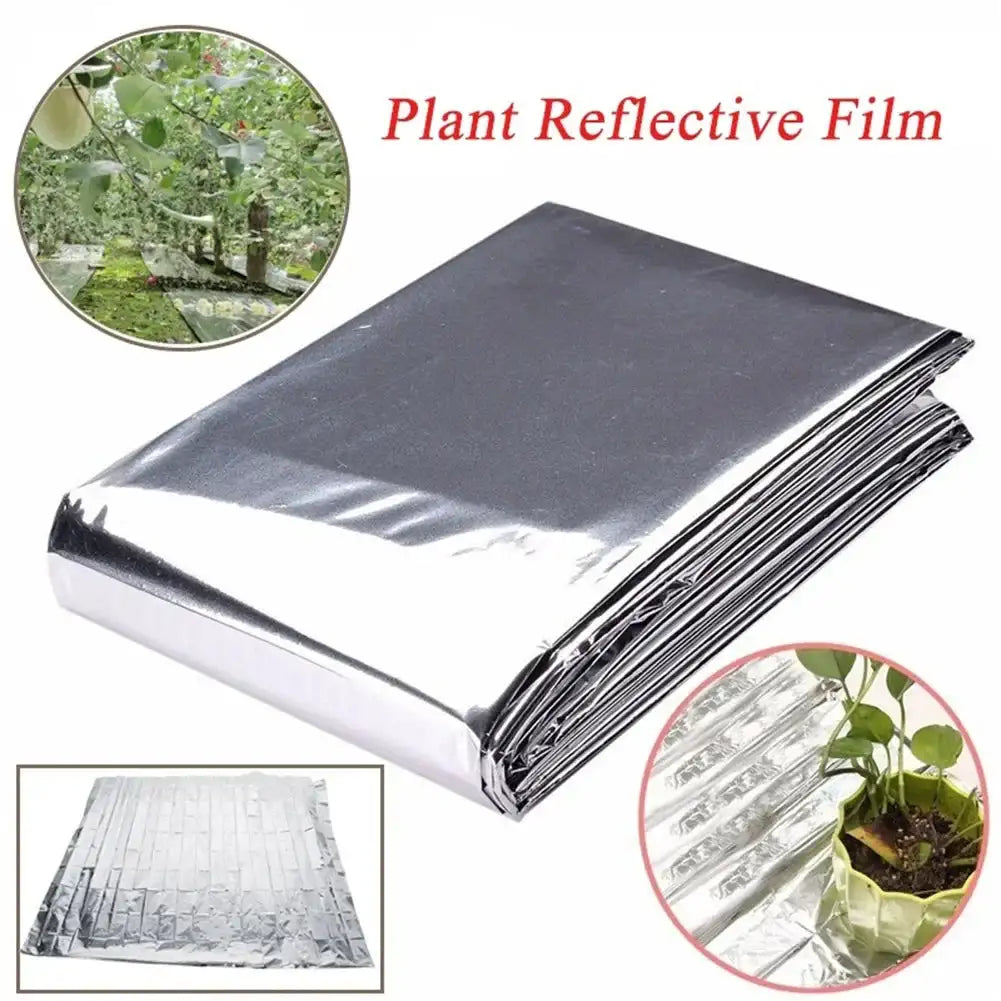 2-30pc Garden Wall Mylar Film Highly Reflective Films for Grow Tent Room Garden Greenhouse Covering Foil Sheets 210x120cm - Lootquake
