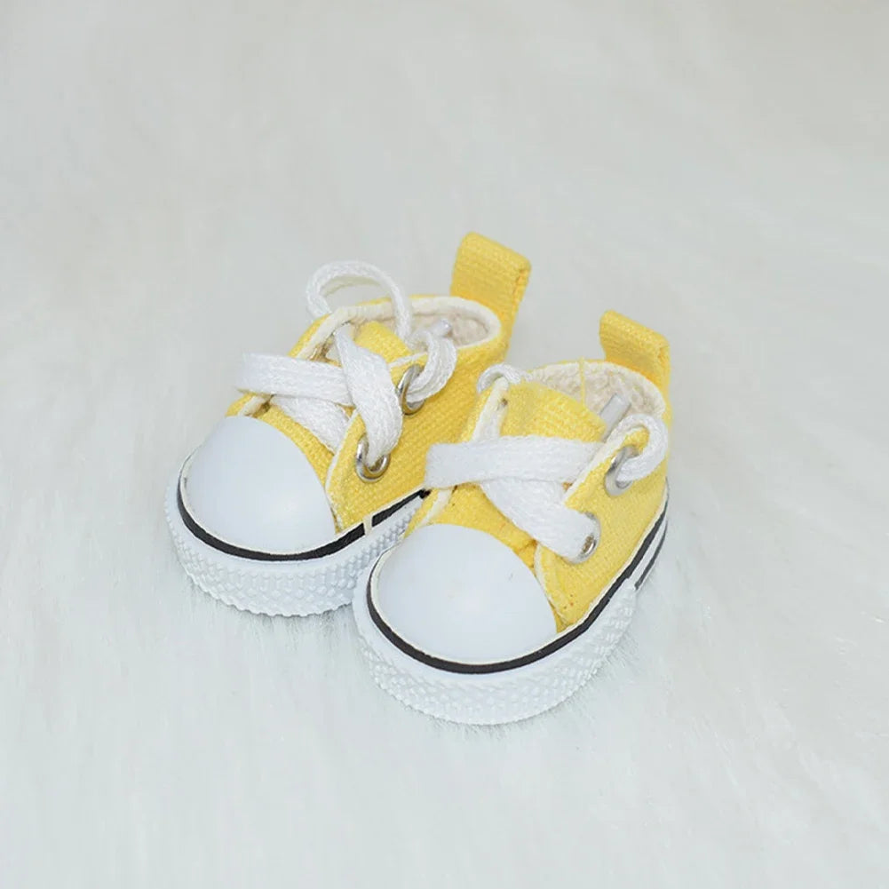 Labubu 17cm Cotton Dolls Shoes Toys Casual Sports Shoes Dolls Accessories for Labubu Outfits