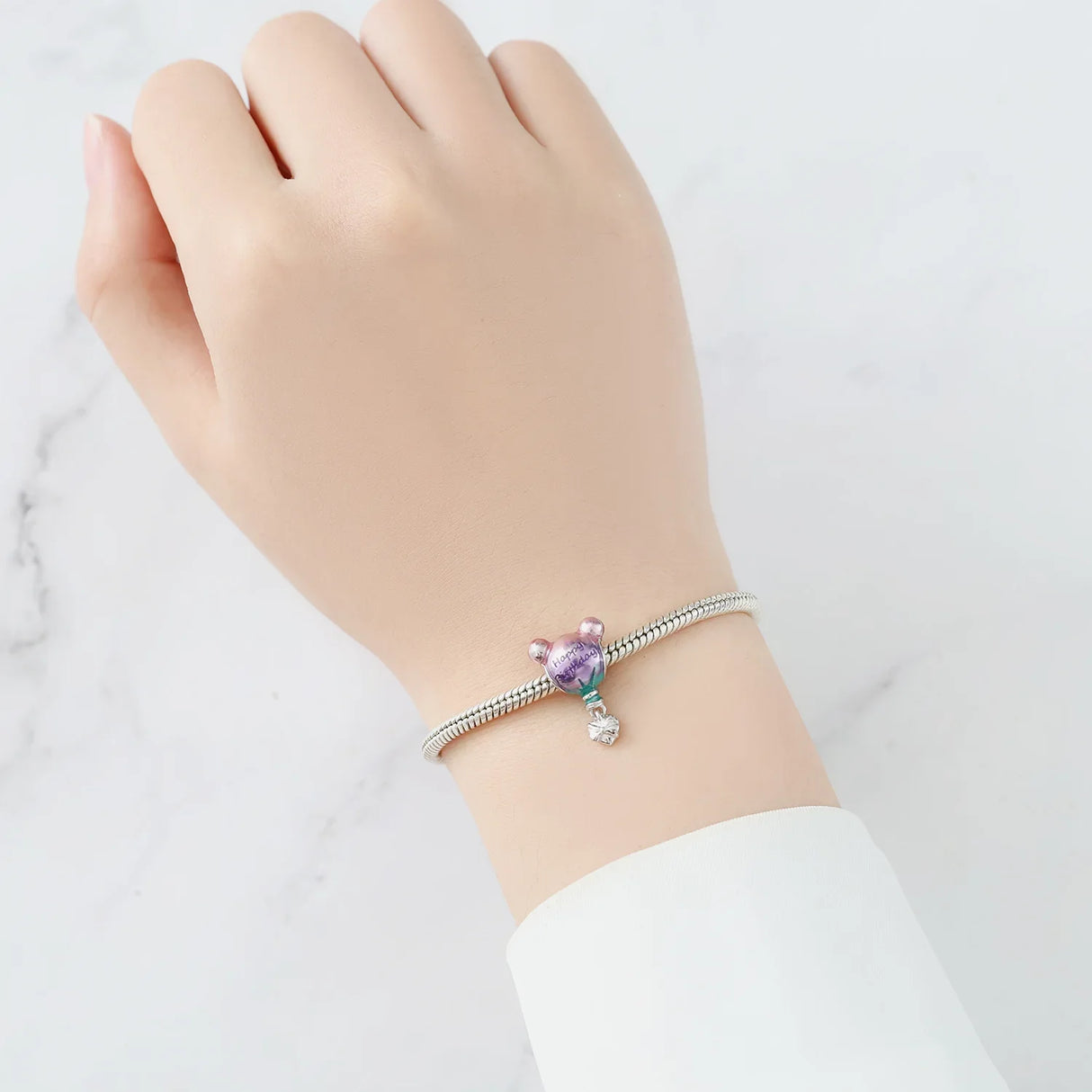 S925 Silver Happy Birthday Charms Love Numbers Celebration Anniversary Serie Beads for Women Diy Original Bracelet Jewelry Gift - Lootquake