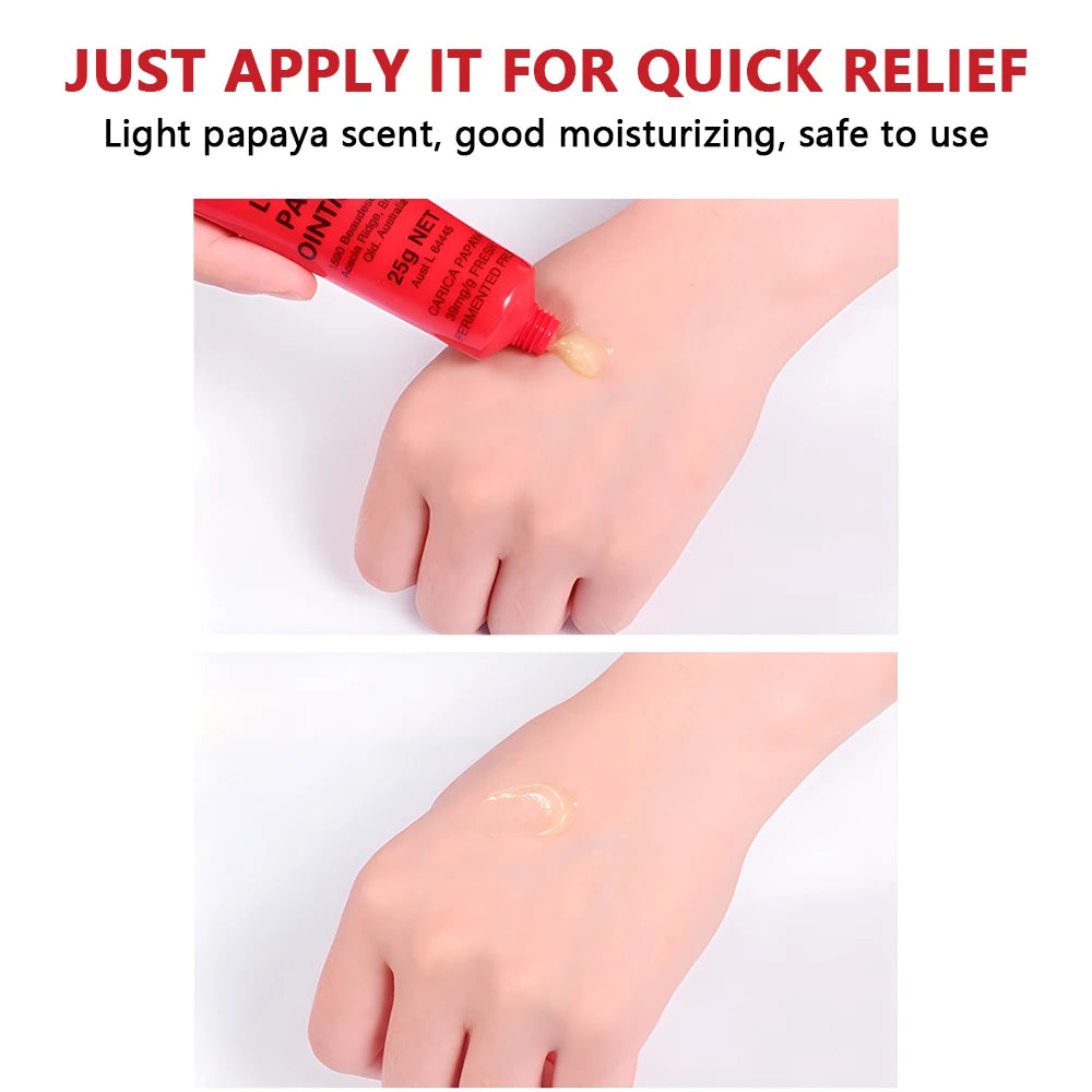 Face Care Lucas Papaw Ointment Balm Lipstick Moisturizing Anti Drying Multifunctional Hydrating Universal Cream Lip Balm Oil 25g