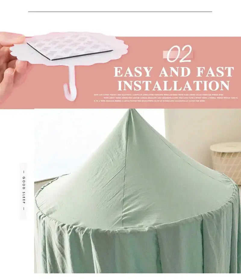 Kids Mosquito Net Baby Crib Curtain Hanging Tent Bed Decor Girl Princess Hanging Bed Canopy Living Corner Play Reading NookDecor - Lootquake