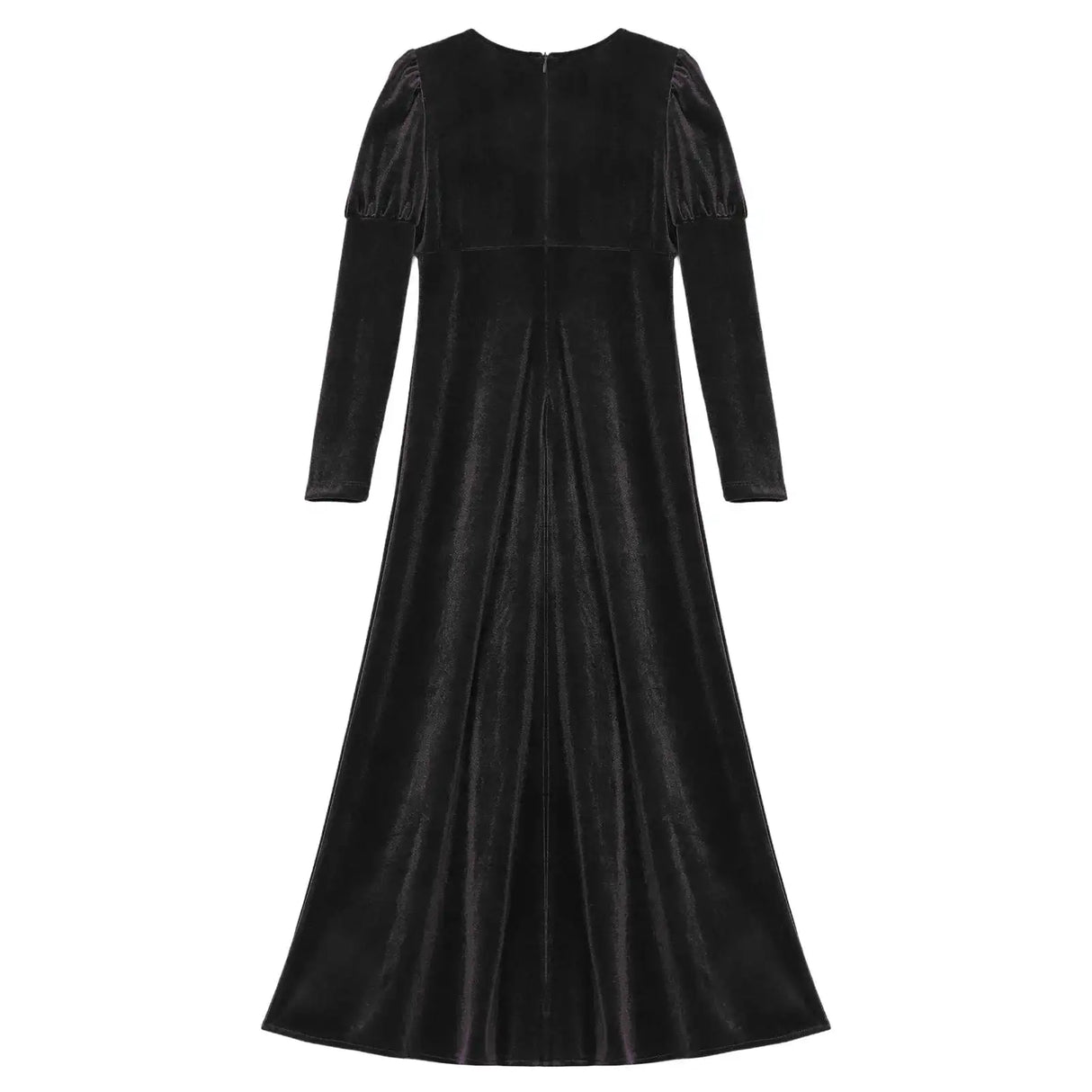 Girls Velvet Medieval Princess Dress Long Sleeve Renaissance Retro Robe Ancient Roman Long Dress for Halloween Carnival Party - Lootquake