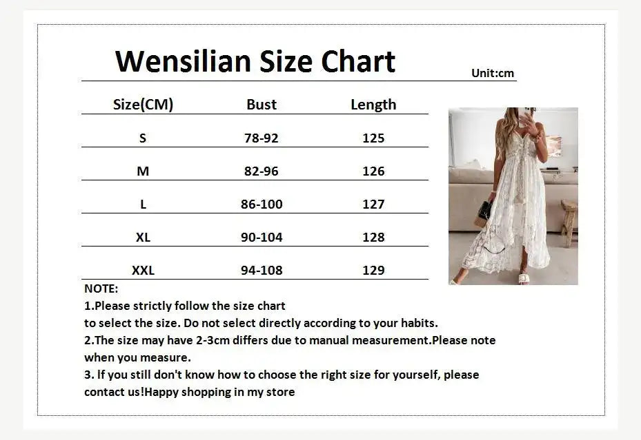 Boho Long Dress Women Summer Lace V Neck Flare Sleeve Sexy Maxi Dress Lady Holiday Party Beach Wedding Dresses Vestidos De Mujer - Lootquake