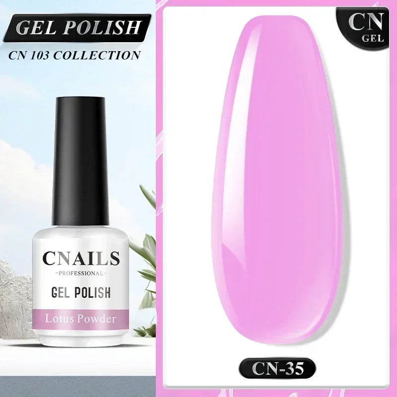 Esmalte de uñas CNails sin necesidad de limpiar, capa superior de gel transparente, capa base de gel, barniz de secado rápido, capa superior UV/LED, accesorios para decoración de uñas, esmalte de uñas mate