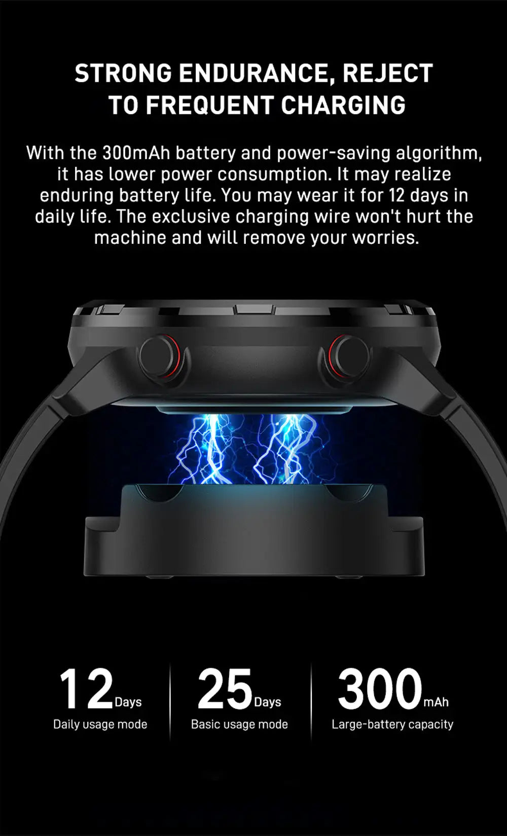 Outdoor Compass GPS Positioning Smartwatch Sports Health Fitness Detection IP68 Waterproof Multi-sport Music Control Smart Watch - Lootquake