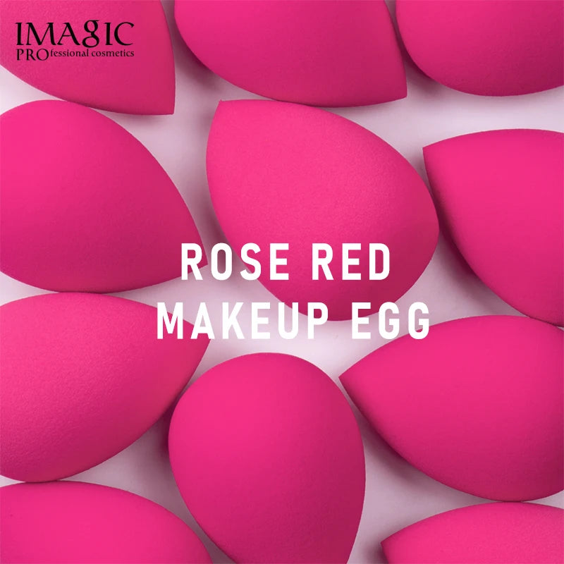 IMAGIC 10Pcs/Kit Makeup Sponge Set Soft Colorful Cosmetic Puff Powder Foundation Beauty Tool Wholesale Women Beauty Makeup Tool