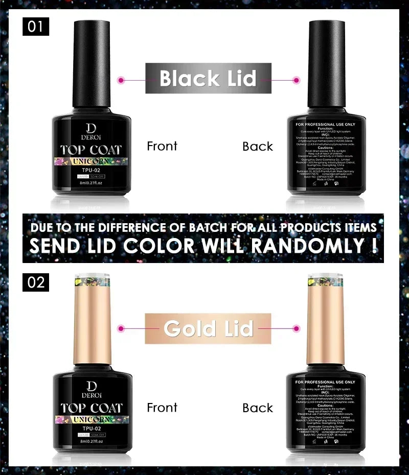 Esmalte de uñas CNails sin necesidad de limpiar, capa superior de gel transparente, capa base de gel, barniz de secado rápido, capa superior UV/LED, accesorios para decoración de uñas, esmalte de uñas mate