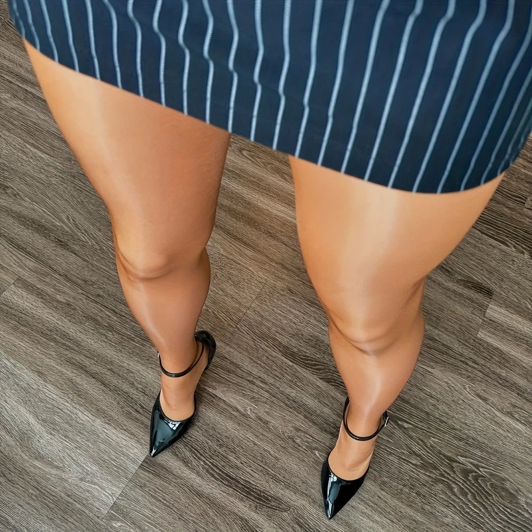 Luxury Oil Gloss Stockings 40 Den Luxury Oil Gloss Thick Pantyhose - Autumn and Winter Sexy Business Formal 1Pair