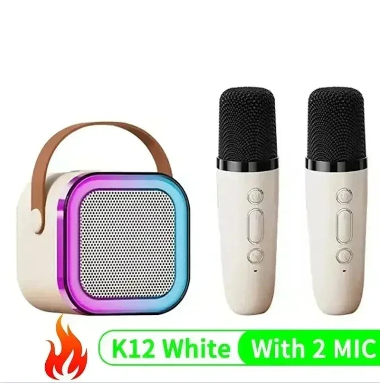 Haut-parleur de karaoké sans fil Bluetooth chantant microphone haut-parleur microphone maison famille ktv téléphone portable intégré portable