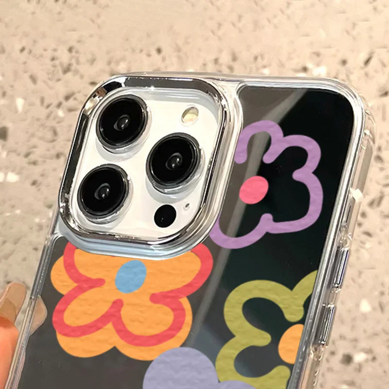 Flower Mirror Phone Case