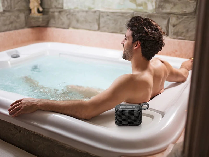 Enceintes Bluetooth TWS 10 W, basses améliorées, portable, sans fil, pour l'extérieur, étanche IP7, 30 h, pour la douche, Bluetooth 5.3