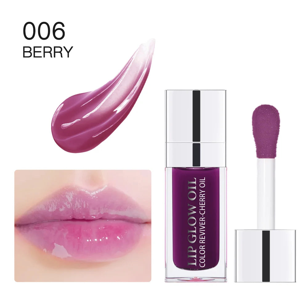 Bálsamo labial hidratante, aceite labial original, brillo labial, cuidado de los labios, beneficio para labios, exfoliante voluminizador, aceite labial rosa voluminizador.