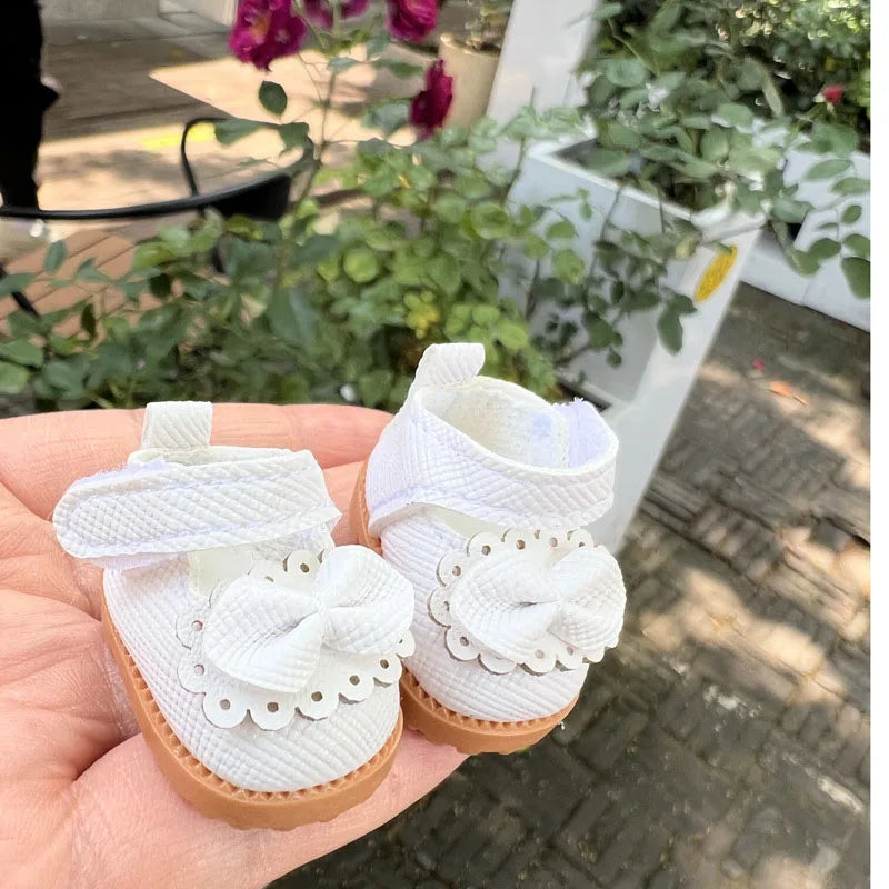 Chaussures Labubu, plusieurs styles, chaussures en cuir, accessoires pour poupées DIY