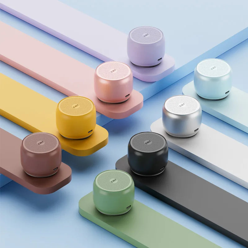 Mini enceinte Bluetooth EWA A126, portable, en alliage d'aluminium, basses puissantes, haute qualité sonore, grand volume, pour l'intérieur et l'extérieur