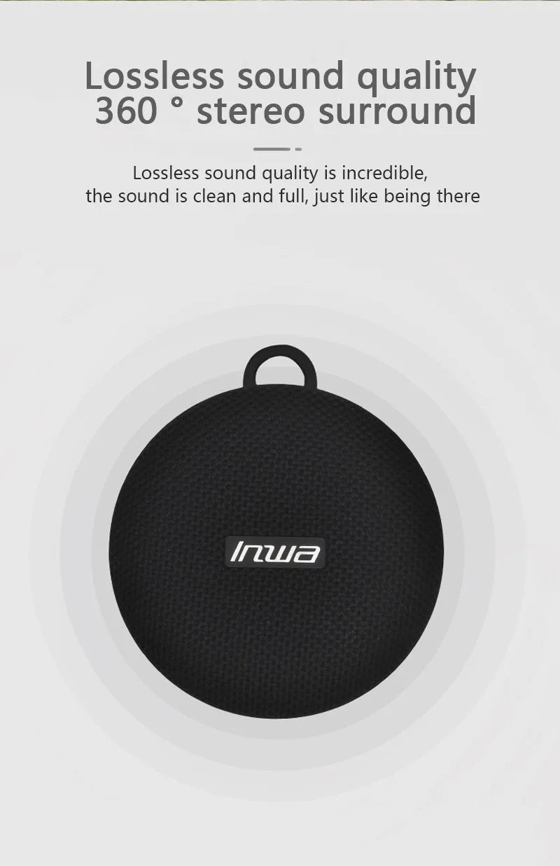 Caja de sonido inalámbrica portátil con Bluetooth para bicicleta con soporte para altavoz de manillar, subwoofer impermeable para scooter al aire libre