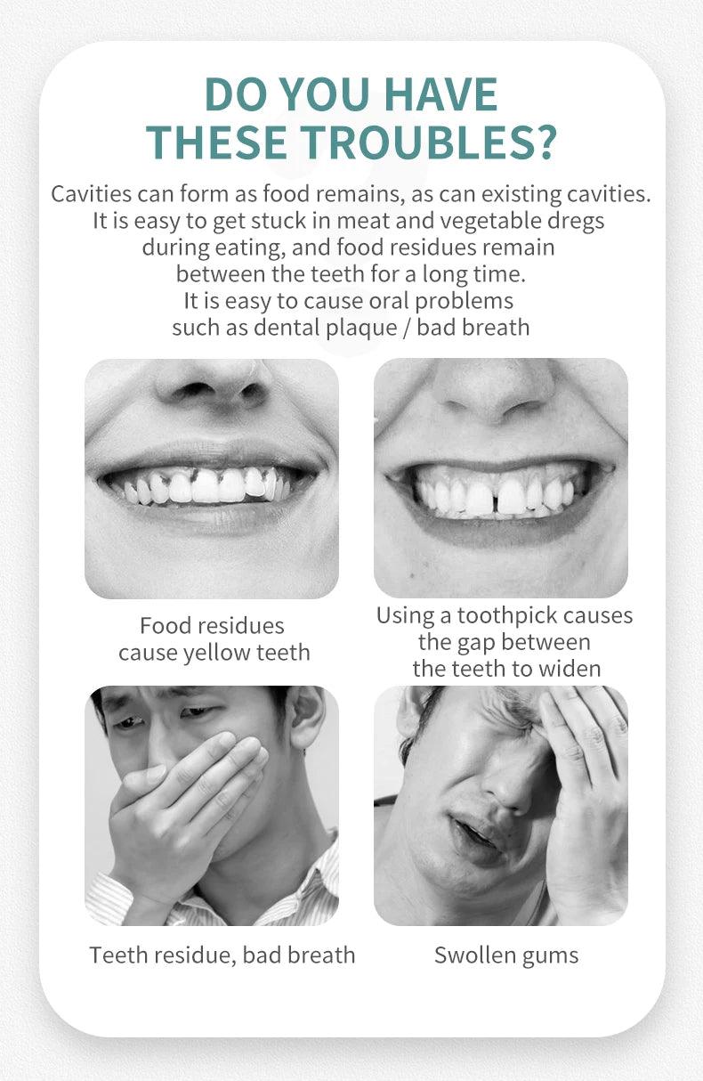 50/150/300/600/1000 PCS dental floss sticks oral care tools