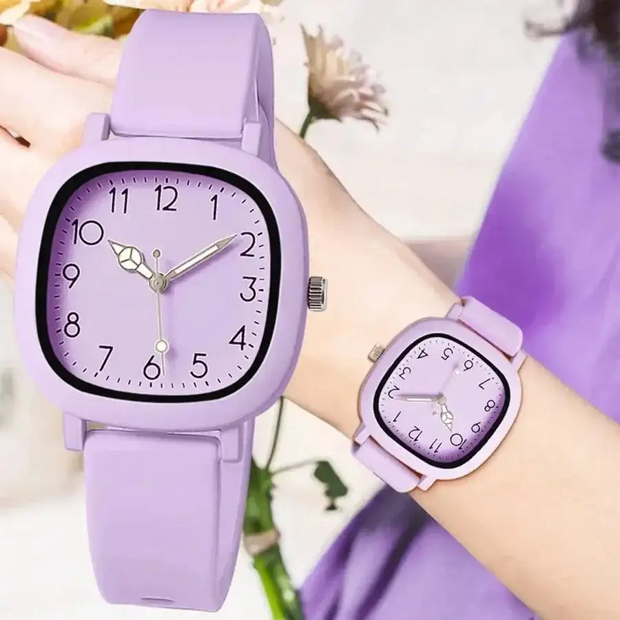 Fashion Brand Bear Women Quartz Watch 2024 Ladies Casual Silicone Jelly Watches Clock Girl Gift Zegarek Damski - Lootquake