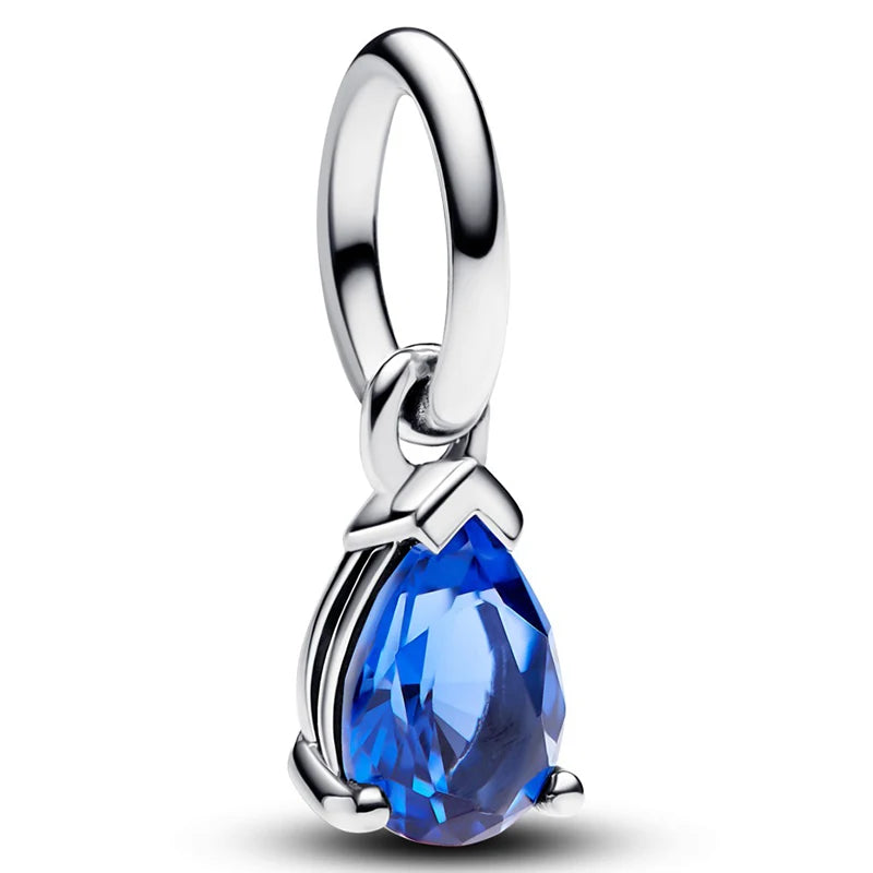 925 Silver Valentine's Day Snake Year Series Pendant Suitable for 925 Sterling Silver Original Women's Bracelet DIY Jewelry Gift - Lootquake