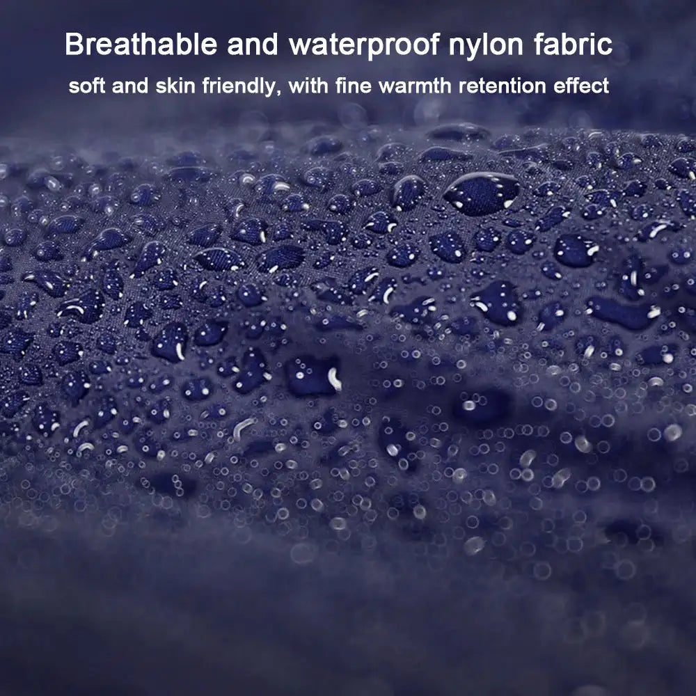 Outdoor Wearable Cloak Sleeping Bag Portable Warming Sleeping Bag Light-weight Cotton Sleeping Bag for Winter Camping Travel - Lootquake