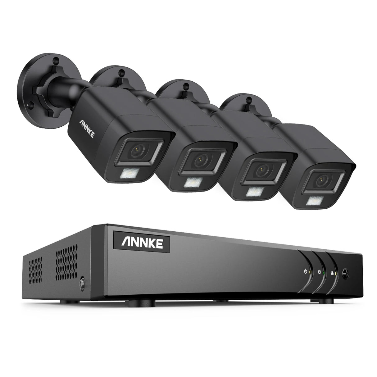 ANNK H.265+ 5MP Lite Ultra HD 8CH DVR Système de sécurité CCTV 8PCS Kit de surveillance vidéo extérieure 5MP EXIR Vision nocturne